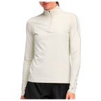 HOKA - Women's Glidetech Quarter Zip - Laufshirt Gr L weiß