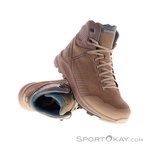 Dolomite Carezza Leather Mid Damen Wanderschuhe-Pink-Rosa-6,5