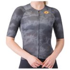 Castelli - Women's Aero Race 8S Jersey - Radtrikot Gr S grau
