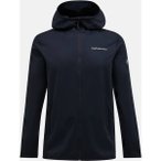 PEAK PERFORMANCE Herren Kapuzensweat M Light Zip Hood-BLACK, Größe L in Schwar