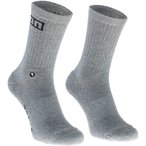 ION Logo   Fahrradsocken grau Größe 35  Mountainbike  Hautfreundlich