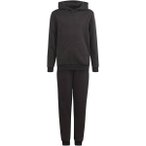 ADIDAS Kinder Sportanzug B HOOD FL TS, Größe 128 in Schwarz