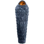 Deuter Exosphere +4° EL Kunstfaserschlafsack, Extralong, RV links, ink-maple