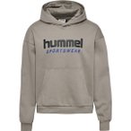 HUMMEL Herren Kapuzensweat hmlBOXY HOODIE LOGO, Größe S in Grau