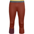 Ortovox Fleece Light 3/4 Hose Herren  3/4 Unterhose orange Größe L   Hautfreun