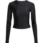 adidas Workout Essentials Shine Damen Longsleeve ( Schwarz M)