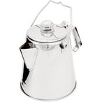 GSI Glacier Stainless 8 Percolator Kaffeebereiter  Camping Kochgeschirr silber G