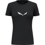 Salewa Solid DRI-Release  Damen  T-Shirts schwarz Größe M Trekking  Hautfreund