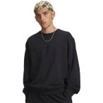 UNDER ARMOUR Herren Sweatshirt UA RIVAL LW CREW, Größe XL in Schwarz
