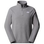 The North Face - Glacier Fleece 1/4 Zip Jacket - Fleecepullover Gr S grau