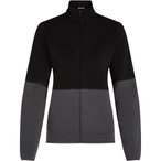 Icebreaker 400 RealFleece Descender  Damen  Fleecejacke schwarz Größe XS Campi