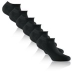 Rohner - Basic Sneaker (3-Pack) - Multifunktionssocken 39-42 schwarz