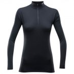 Devold - Breeze Woman Half Zip Neck - Merinounterwäsche Gr XL schwarz