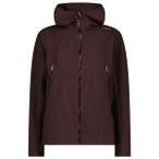 CMP - Women's Jacket Fix Hood 36Z0526 - Regenjacke Gr 34 braun