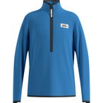 Odlo Classic Fleece  Kinder  Pullover blau Größe 164 Trekking  Atmungsaktiv