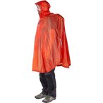 Exped Bike + Hike UL Poncho  Regenjacke rot Größe ONE SIZE Trekking  Schnell t