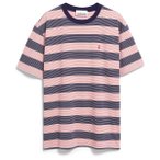 ARMEDANGELS - Maarkos Multi Stripes - T-Shirt Gr M rosa