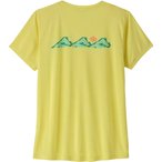Patagonia Cap Cool Daily Trailcheck  Damen  T-Shirts gelb Größe XS Trekking  A