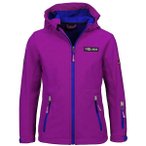 TROLLKIDS Girls Oslofjord Jacket, Größe 128 in Pink