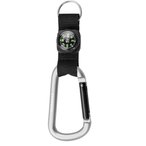 Munkees Karabiner mit Kompassband  Schlüsselanhänger gruen Größe One Size