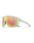Julbo - Sonnenbrille - Fury Menthe/Gris Clair/Vert Reactiv 1-3 Light Amplifier  