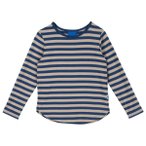 Finkid - Kid's Merisilli - Longsleeve Gr 80/90 grau/blau