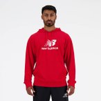NEW BALANCE Herren Kapuzensweat Mens Lifestyle Hoodie, Größe L in Rot