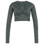 adidas - Women's Primelift WO Snake Twist Reversible L/S - Longsleeve Gr XS grau