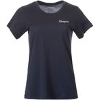 Bergans Rabot Emblem Wool  Damen  T-Shirts blau Größe XS Trekking  Schnell tro