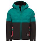Trollkids - Kid's Helgeland Jacket - Softshelljacke Gr 92 schwarz/türkis