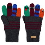 Barts - Kid's Puppeteer Gloves - Handschuhe Gr 3 schwarz