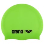 Arena - Classic Silicone - Badekappe grün/schwarz