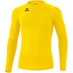 ERIMA Kinder Unterhemd ATHLETIC longsleeve function, Größe 116 in Gold
