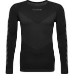 HUMMEL Herren Unterhemd HUMMEL FIRST SEAMLESS JERSEY L/S, Größe XL/XXL in Schw