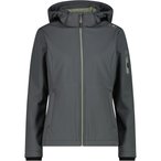 CMP Softshell   Damen  Softshelljacke grau Größe XL Trekking  Wasserabweisend 