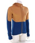 Icebreaker Merinomix 200 Realfleece Descender Herren Fleecejacke-Braun-M