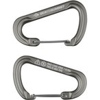 Sea to Summit Carabiner Large 2er Set  Reise-Accessoires grau Größe One Size