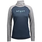 Scott Defined Merino High Neck  Damen  Longsleeves Merino grau Größe XL Mounta