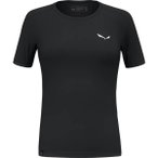 SALEWA Damen Shirt PUEZ SPORTY DRY W T-SHIRT, Größe 44 in Schwarz