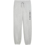 PUMA Herren Sporthose M GRAPHIC FRENCH TERRY JOGGER, Größe XXL in Silber