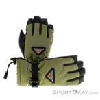 Hestra Skare CZone Jr. 5f Kinder Skihandschuhe-Oliv-Dunkelgrün-6