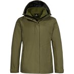 Schöffel Style Okere 3in1  Damen  Doppeljacke oliv Größe 6XL Trekking  Winddi
