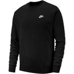 NIKE Herren Sweatshirt M NSW CLUB CRW BB, Größe S in Schwarz