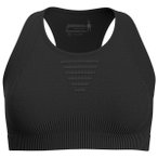 Smartwool - Women's Intraknit Racerback Bra - Sport-BH Gr M schwarz