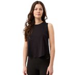 Mandala Cropped Damen Tanktop ( Schwarz XL)