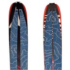 Contour Hybrid FAT Free Split Skifelle  Skifell blau Größe 180-190cm Skitour