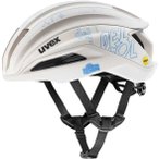 Uvex Surge Aero MIPS x Julia Schuler Fahrradhelm Unisex ( Weiß 53-56)