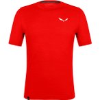 Salewa Agner Merino Herren T-Shirt ( Hellrot 52 Größe,)