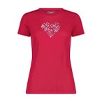 Campagnolo Damen T-Shirts/Tanks ku.Arm Da WOMAN T-SHIRT, Größe 40 in Schwarz