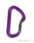 DMM Shadow Bent Gate Schnappkarabiner-Lila-One Size